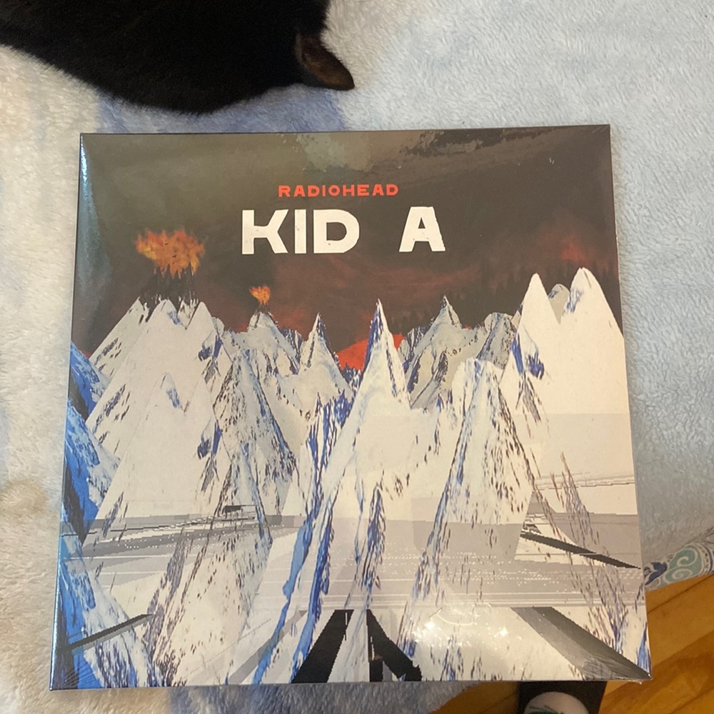 Radiohead Kid A Vinyl in plastic